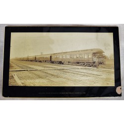 Wedding Train En Route for Burlington, VT, December 12, 1894 (Original Photograph)